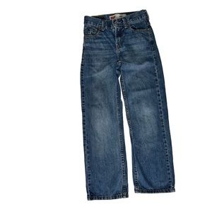 Levi’s 550 Jeans Boys Size 10 Slim 23 x 25 Blue Denim